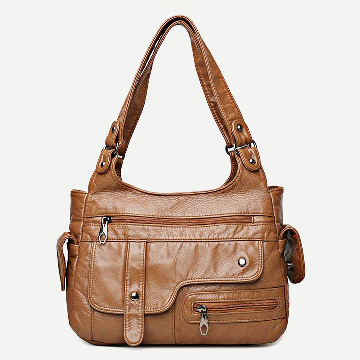 Damen Handtasche und Geldbörse Große Hobo Bag mit Doppelfach
