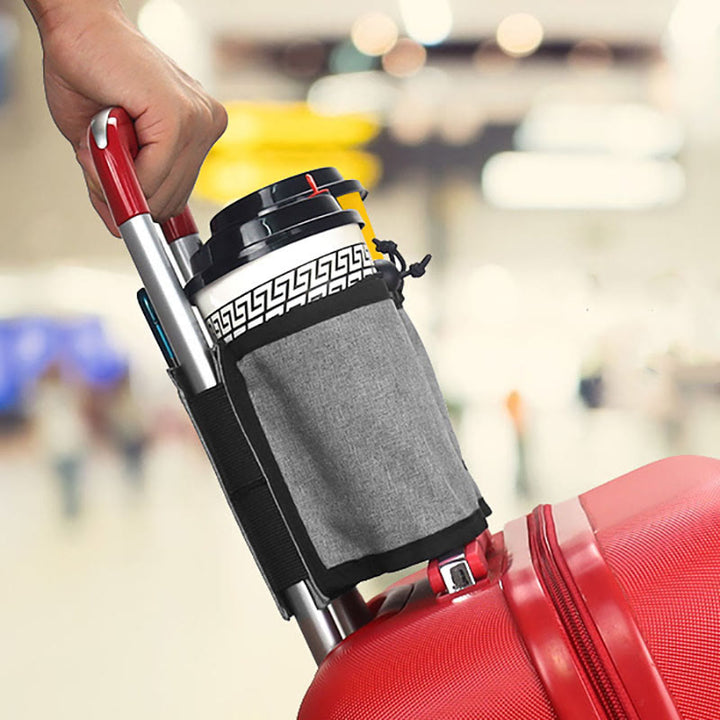 Aufbewahrungstasche für Reisekoffer, tragbare Getränkebecherhülle