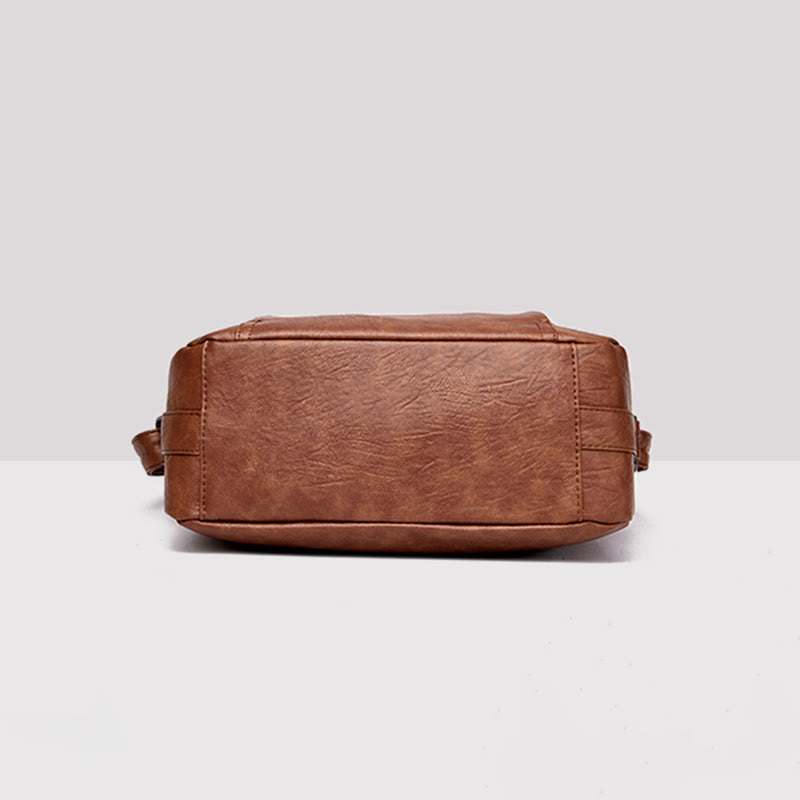 Tragetasche für Damen, Retro, elegante Umhängetasche mit großem Fassungsvermögen