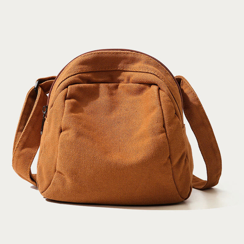 Lässige Umhängetasche für Damen aus Canvas, einfache Reisetasche
