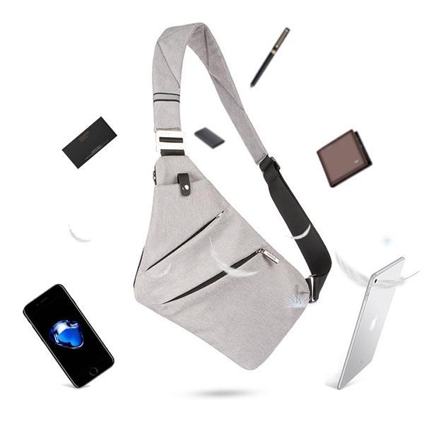 Diebstahlsichere, wasserdichte Sport-Brusttasche