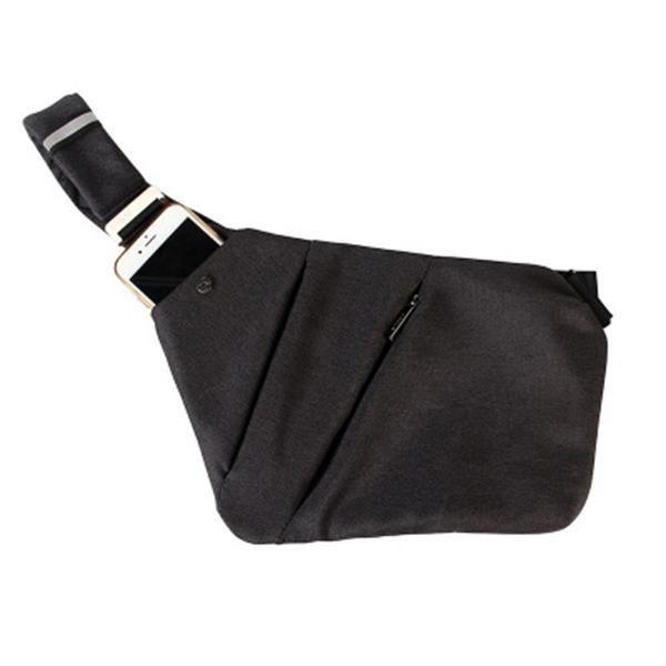 Diebstahlsichere, wasserdichte Sport-Brusttasche