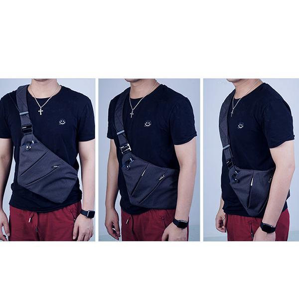 Diebstahlsichere, wasserdichte Sport-Brusttasche