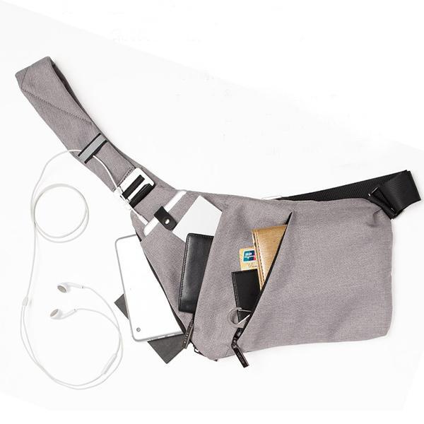 Diebstahlsichere, wasserdichte Sport-Brusttasche