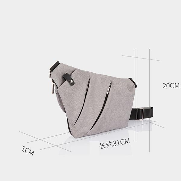 Diebstahlsichere, wasserdichte Sport-Brusttasche