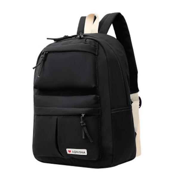 Diebstahlsicherer Rucksack mit mehreren Taschen