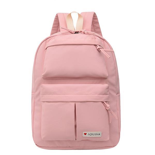 Diebstahlsicherer Rucksack mit mehreren Taschen