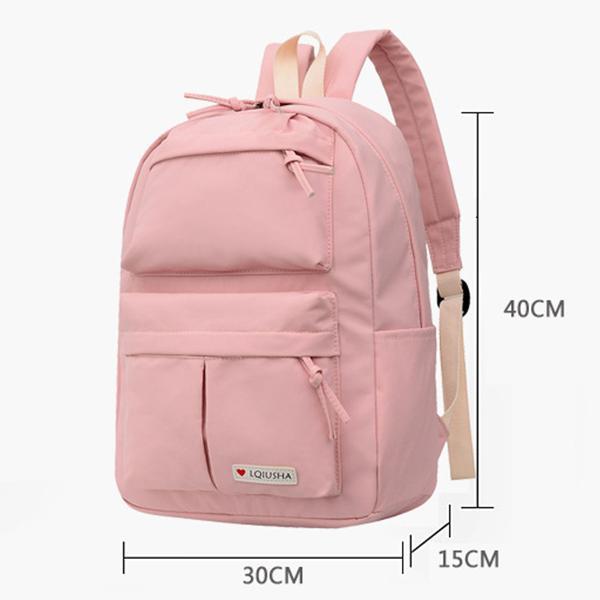 Diebstahlsicherer Rucksack mit mehreren Taschen