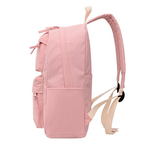 Diebstahlsicherer Rucksack mit mehreren Taschen