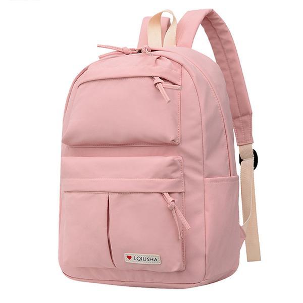 Diebstahlsicherer Rucksack mit mehreren Taschen