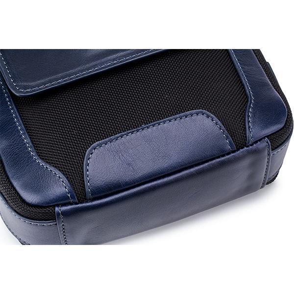 Business-Umhängetasche aus echtem Leder