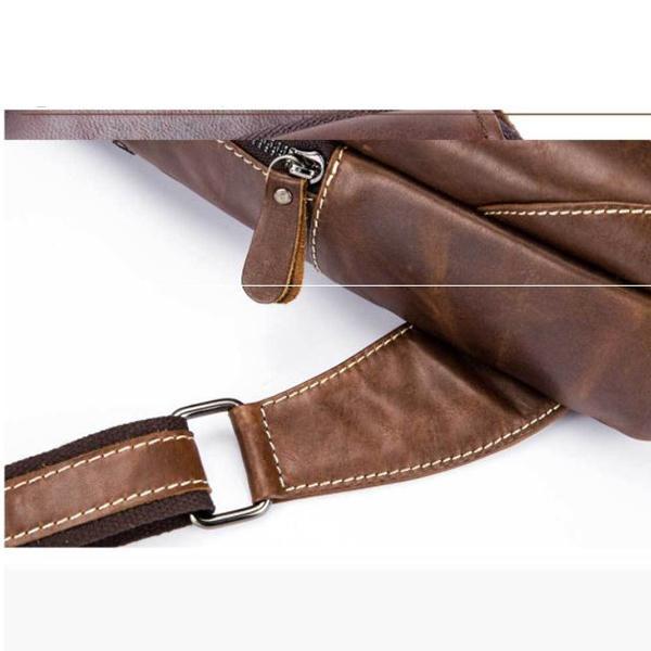 Tragetasche aus echtem Leder im Vintage-Stil, widerstandsfähig gegen Verschleiß