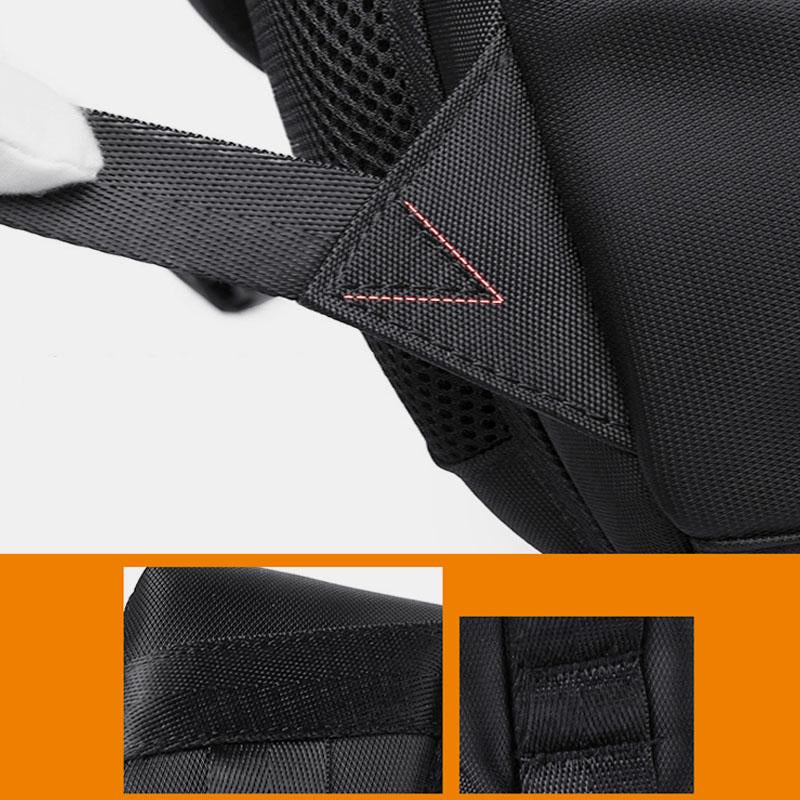 Wasserdichter Rucksack für Schwerverbrecher mit großem Fassungsvermögen