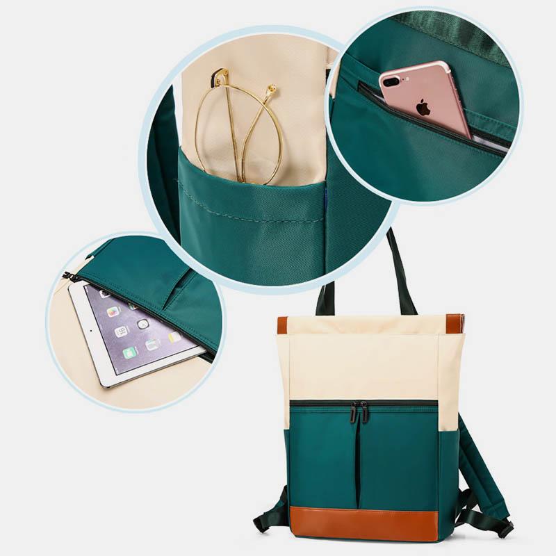 Leichter, wasserdichter Laptop-Rucksack mit großem Fassungsvermögen
