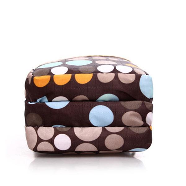 Mehrfarbige Handytasche mit Blumenmuster