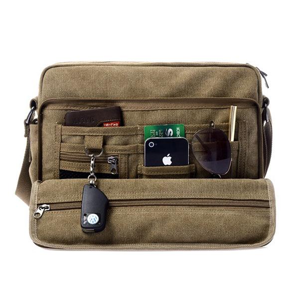 Multifunktionale Vintage Schultertasche Crossbody Tasche