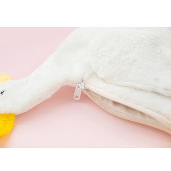 Süße Umhängetasche mit Plüschente