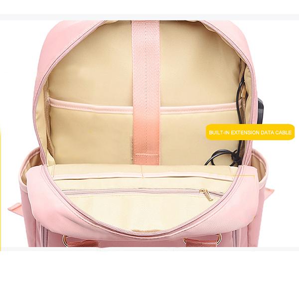 Diebstahlsicherer Rucksack mit großer Kapazität und USB-Ladefunktion