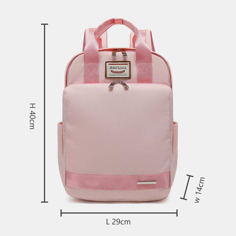 Wasserabweisender, lässiger Laptop-Rucksack für die Schule