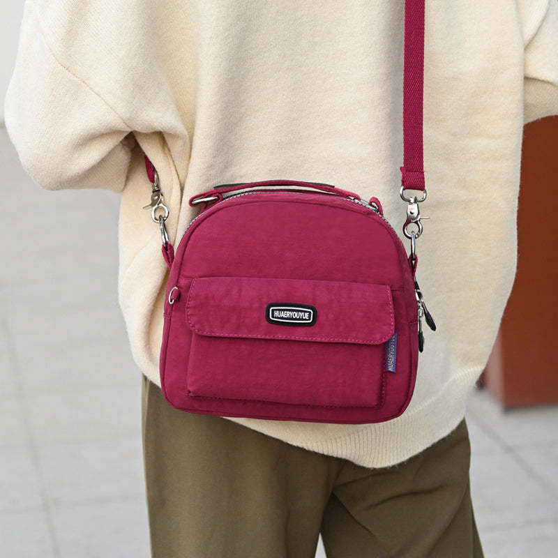 Wasserdichte 3-Wege-Handtasche, Umhängetasche, kleiner Rucksack