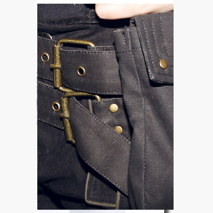 Hüfttasche für Damen, Canvas-Gürteltasche für Outdoor-Motorradfahren