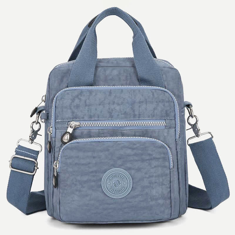 Leichte Umhängetasche aus Nylon für Damen, Handtasche mit mehreren Taschen, Schultertaschen