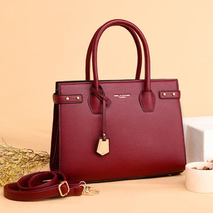 Damen Handtasche Geldbörsen Damen Schultertasche Top-Griff Satchel Tote Arbeitstasche