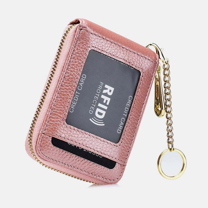 RFID-Kartenhalter mit großer Kapazität und Schlüsselanhänger