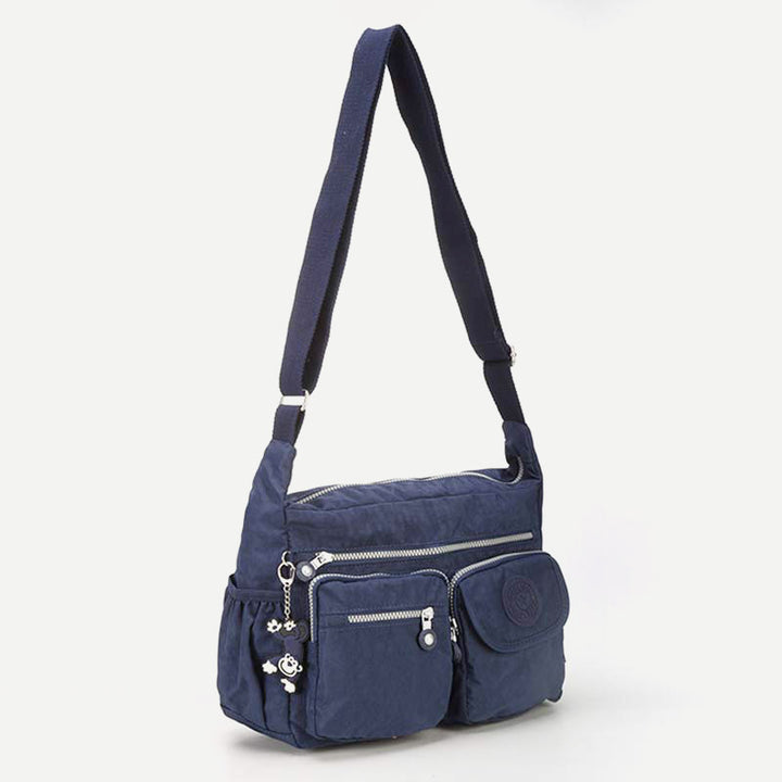 Damen Umhängetasche aus Nylon mit mehreren Taschen, Reise-Schultertasche, Umhängetasche