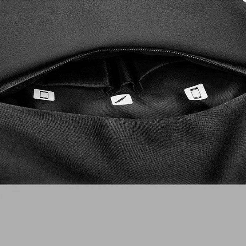 Wasserdichter Rucksack mit mehreren Taschen und USB-Ladefunktion