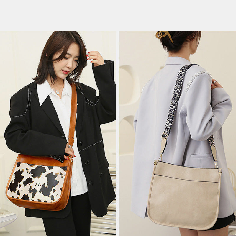 Vintage-Umhängetasche für Damen, leicht, wasserdicht, lässige Schultertasche