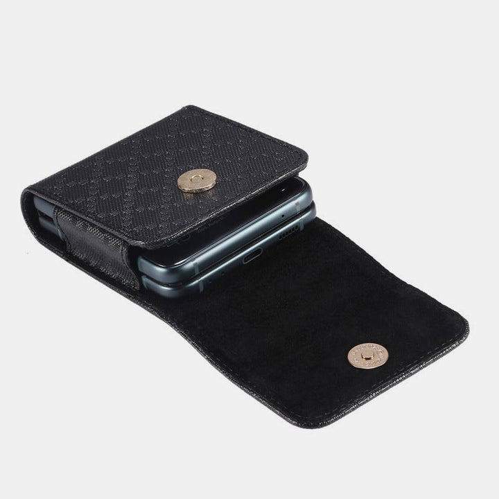 Mini PU Gürteltasche EDC Tasche für Samsung Z Flip 3 Moto Razr