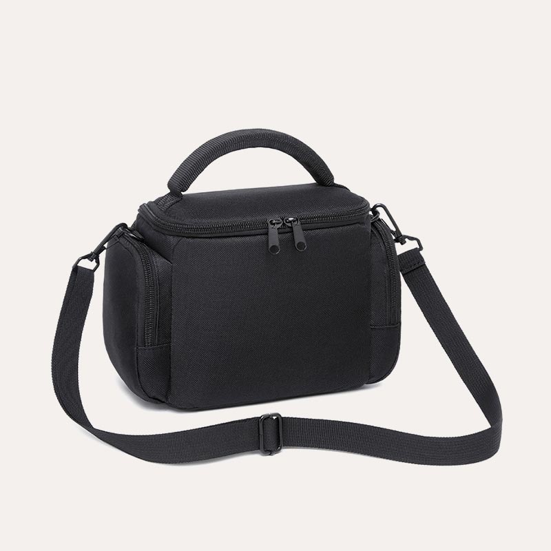 Kleine Kameratasche Vintage Gepolsterte Kameraschultertasche mit Umhängegurt