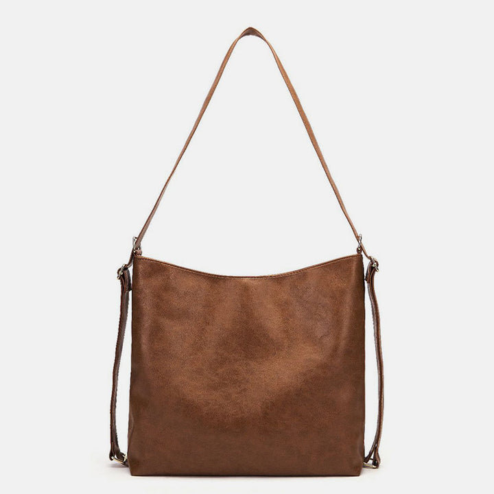 2-Wege-Verwendung Große Kapazität Vintage Rucksack Umhängetasche