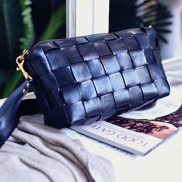 Umhängetasche für Damen, breiter Riemen, Retro-Tasche mit großem Fassungsvermögen