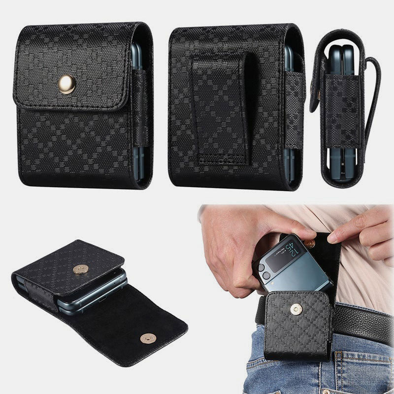 Mini PU Gürteltasche EDC Tasche für Samsung Z Flip 3 Moto Razr