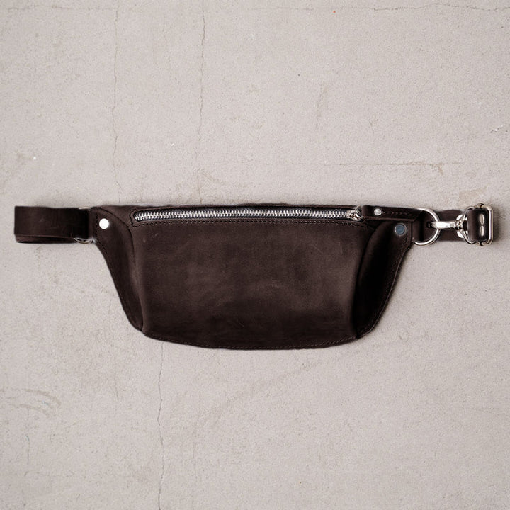Gürteltasche für Damen und Herren, Outdoor, Hüfttasche mit Doppelreißverschluss, Brusttasche