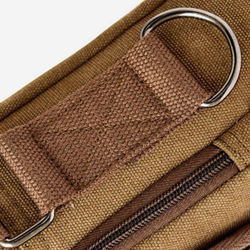 Umhängetasche für Herren, Retro-Canvas-Business-Umhängetasche