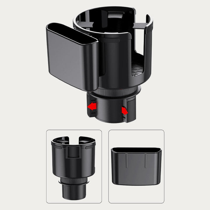 Auto-Organizer für Wasserflaschen-Getränkehalter, multifunktionaler Autohalter