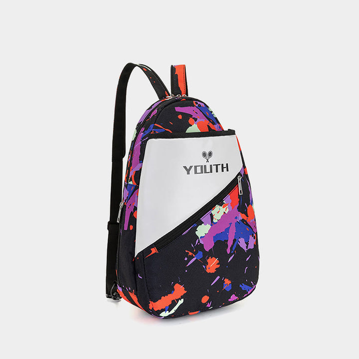 Schlägertasche für Teenager, bunt bedruckt, wasserdicht, Oxford-Sporttasche