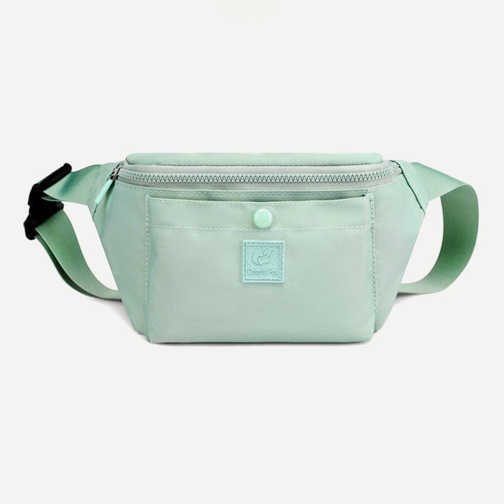 Leichte Hüfttasche für Damen, wasserdicht, für Reisen und Sport, Brusttasche