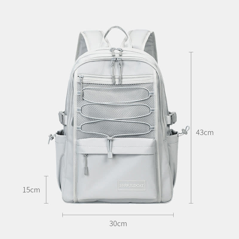 Leichte Schultasche, lässiger Tagesrucksack, College-Laptop-Rucksack, Büchertasche, Reise-Tagesrucksack