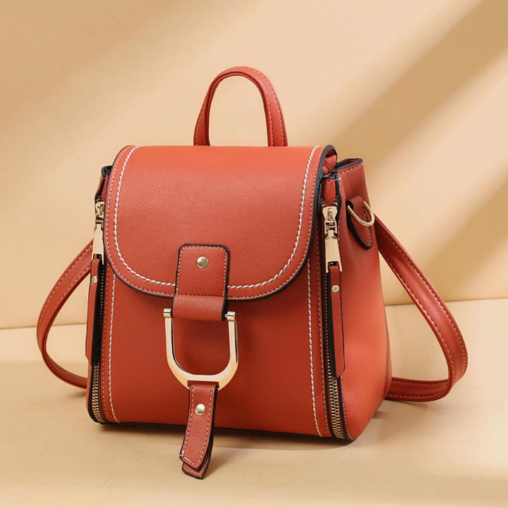 Rucksack für Damen, große Kapazität, Retro-Vintage-Multifunktions-Umhängetasche