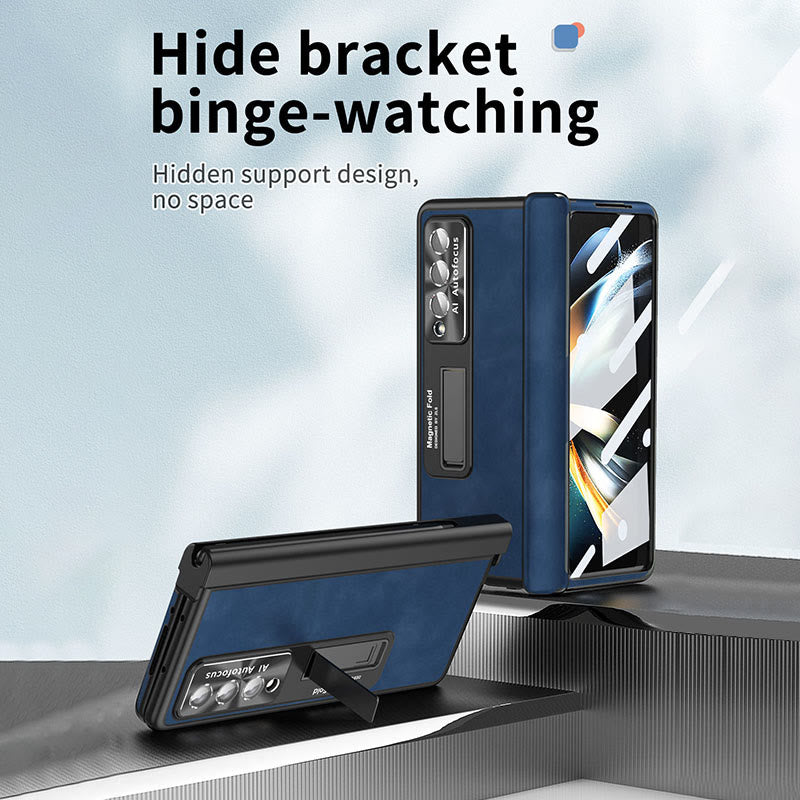 Handyhülle für Samsung Z Fold Zwei Scharniere Mehrfachschutzhülle