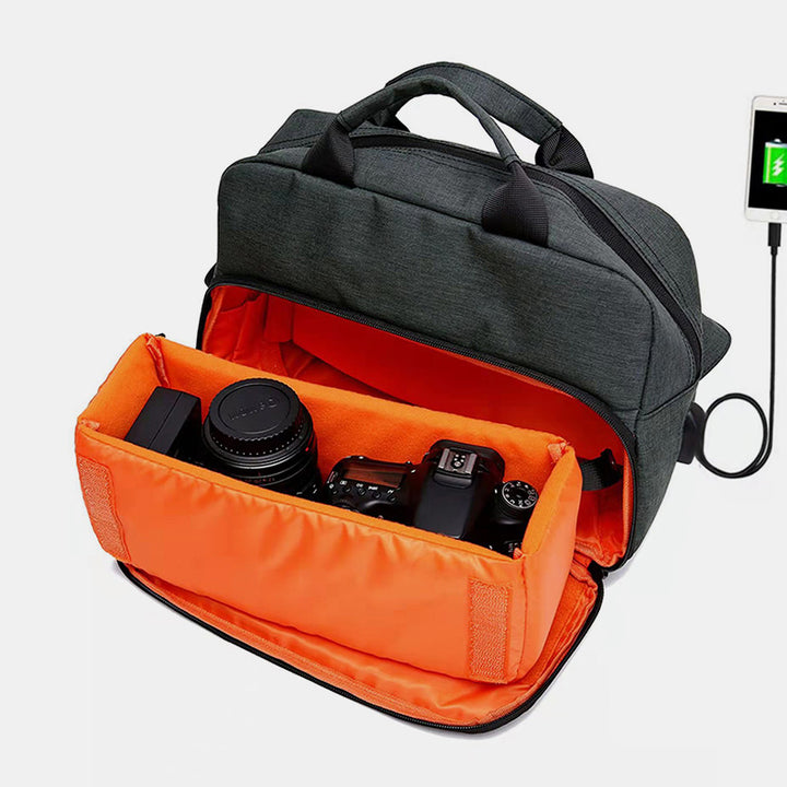 Kamera-Umhängetasche für SLR/DSLR-Digitalkameras, Tasche mit Kamera-Einsteckhülle