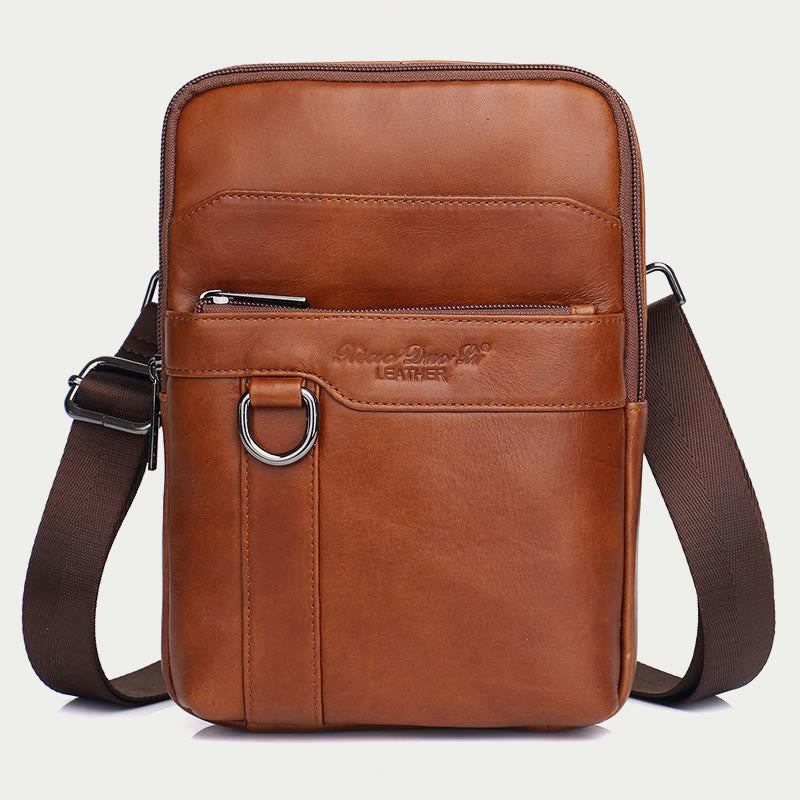 Umhängetasche für Männer Drei Stile Taschen Leder Umhängetasche