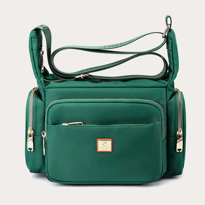 Umhängetasche aus Nylon für Damen, für das tägliche Outfit, mehrere Taschen, Geldbörse