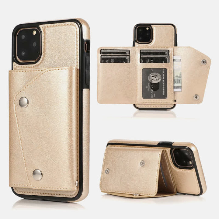 Multifunktionale Wallet Case Handyhülle für iPhone