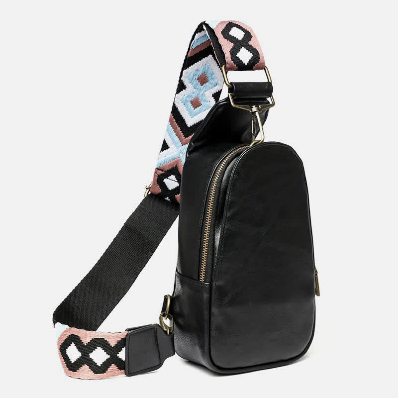 Damen Handtasche aus Leder mit Schulterriemen, Umhängetasche ...