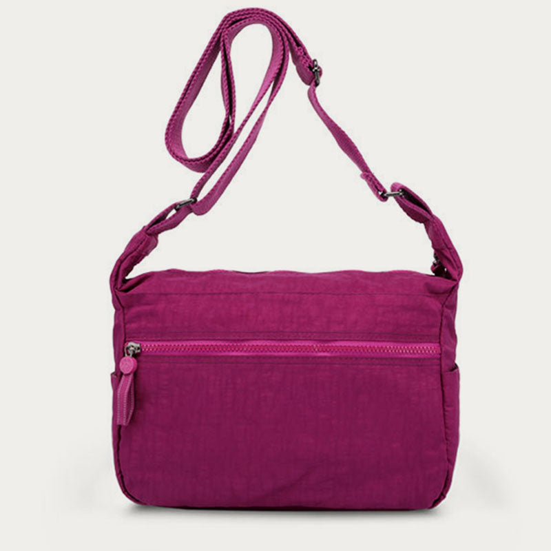 Handtasche mit mehreren Taschen für Damen, wasserdichte Umhängetasche aus Nylon für die Reise